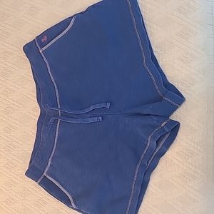 Tommy Bahama Blue Knit Drawstring Women's Shorts